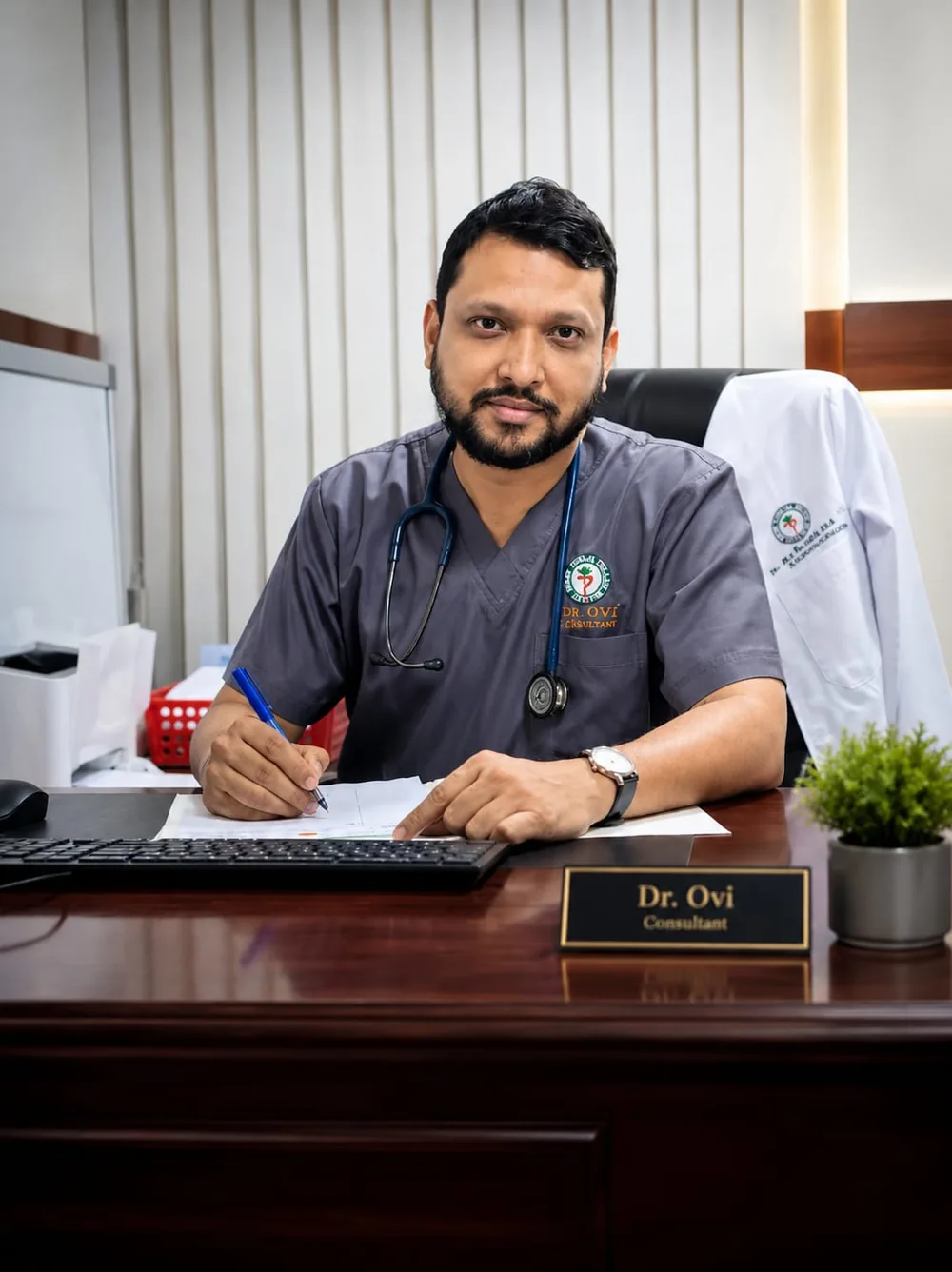 Doctor consultation desk